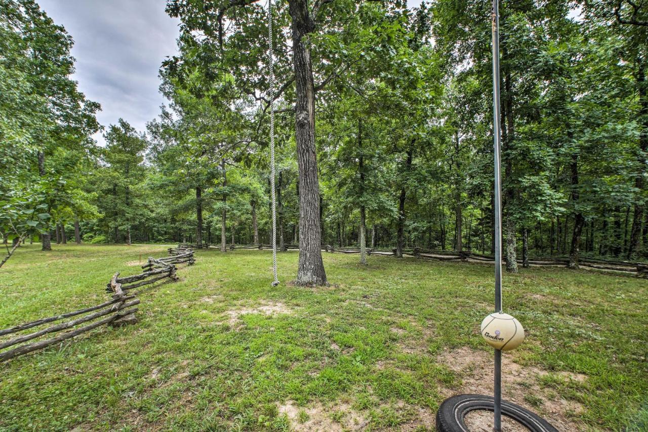 Pine Lodge Cabin On 450 Acres In Ozark Mountains Ponca Exterior photo